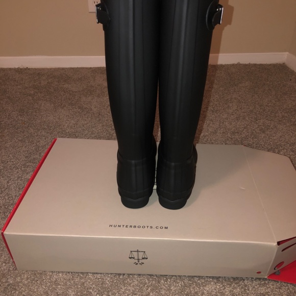 Hunter Tall Rain Boots - Picture 4 of 8